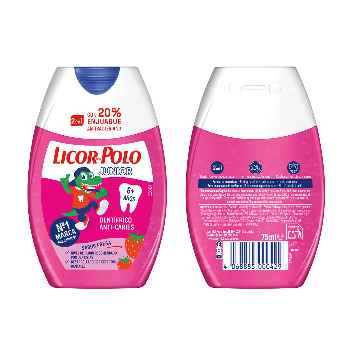 Junior 2in1 Strawberry 6+