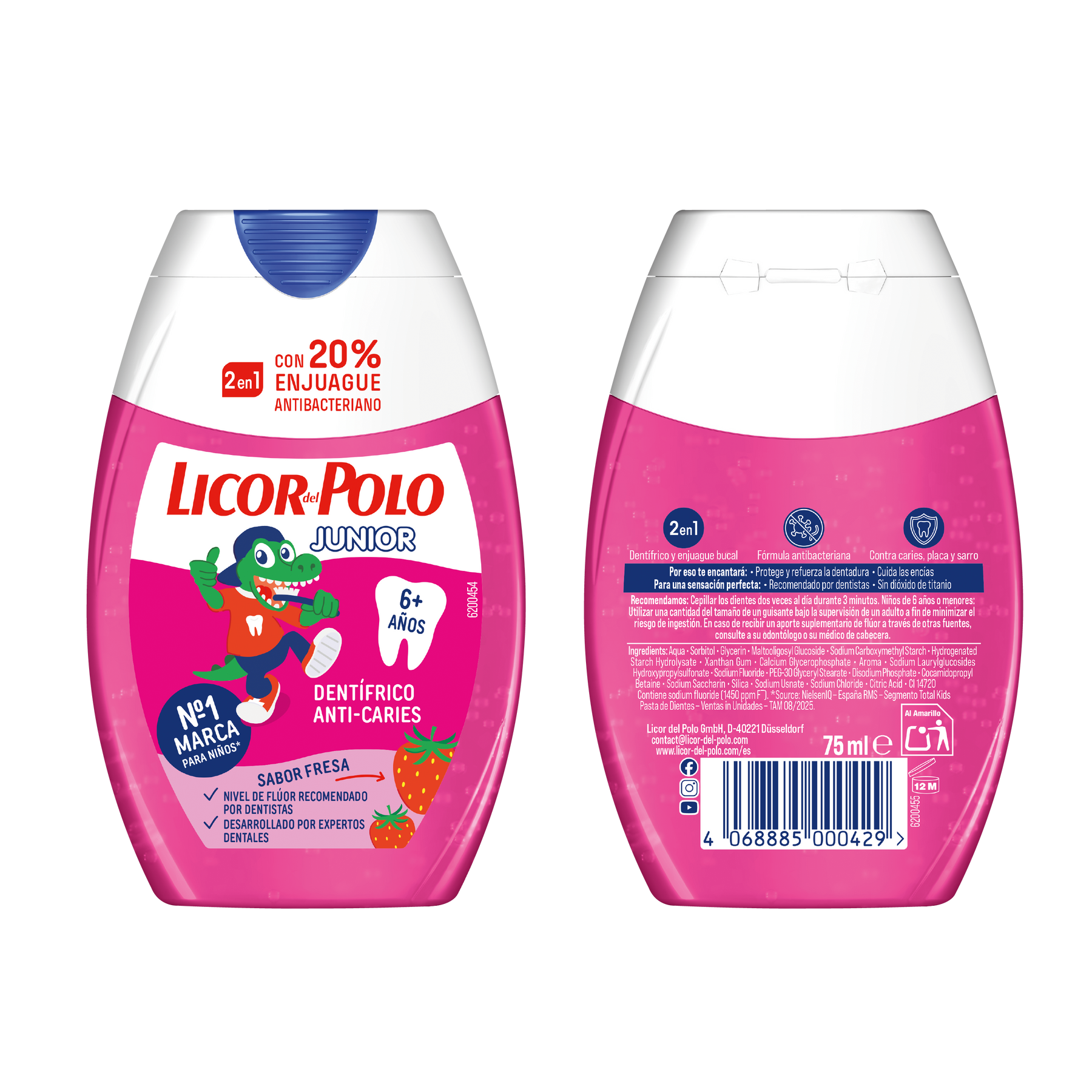 Junior 2en1 Fresa 6+