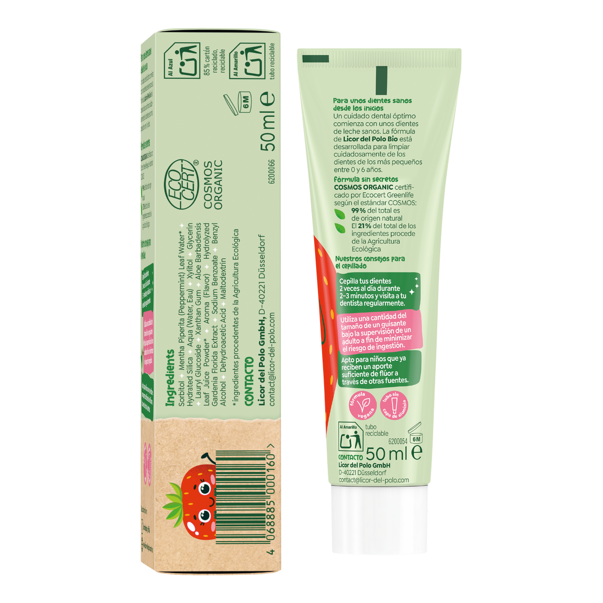 Organic Junior Strawberry 1-6