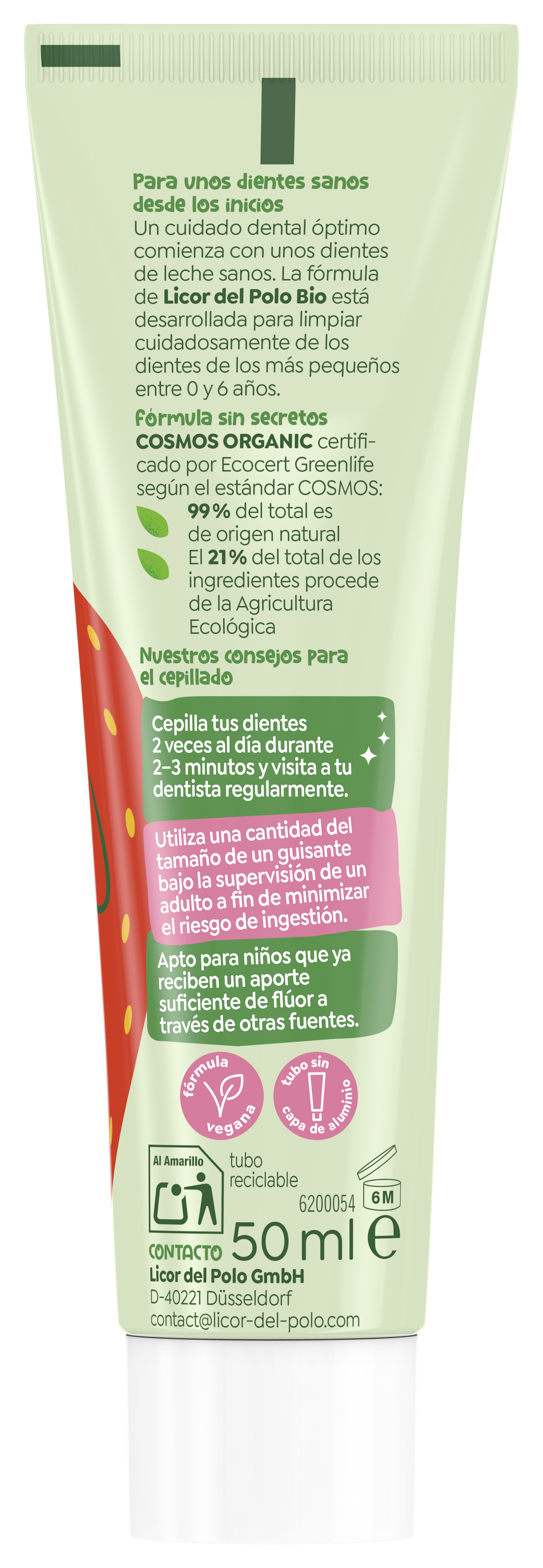 Organic Junior Strawberry 1-6