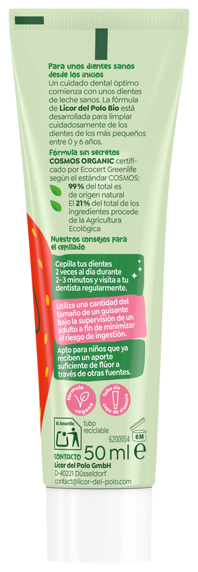 Organic Junior Strawberry 1-6