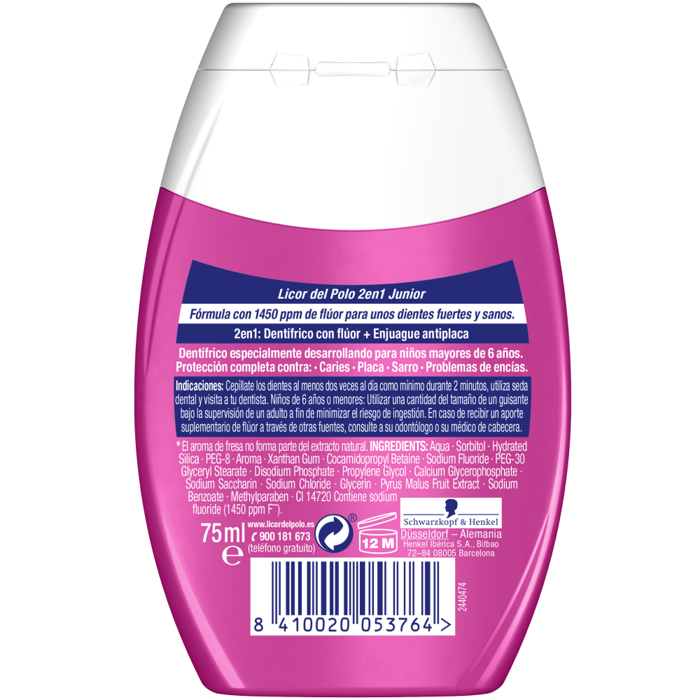 Junior 2in1 Strawberry 6+